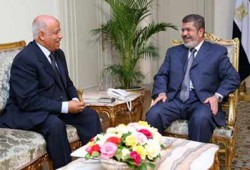 الرئيس مرسي يستعرض مع سليمان دور "العدل" في المرحلة القادمة