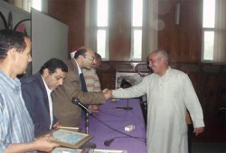 الحرية والعدالة بالزقازيق يكرم قدامى محاربي أكتوبر والعمال والمزارعين