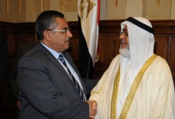 فهمي لرئيس برلمان البحرين: أمن الخليج جزء من أمن مصر