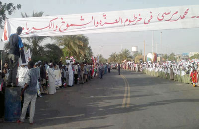 "الأحزاب السوداني": زيارة الرئيس مرسي بداية لعلاقات حميمية مع مصر