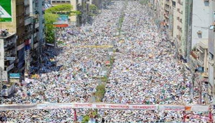 كلمة شيخ الإسلام أحمد شفيع رئيس جامعة "هاتهزاري" البنجالية في مليونية اليوم