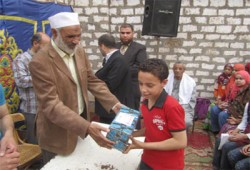 "الحرية والعدالة" بأسيوط يكرم 53 من الأيتام وحفظة القرآن بديروط