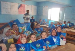 "الحرية والعدالة بالمنوفية" ينظم فصول تقوية لتلاميذ "تلا"