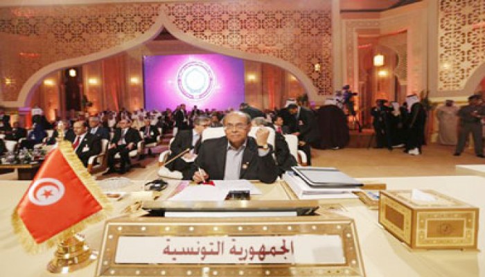 المرزوقي: تونس مستعدة للعب أي دور لتحقيق المصالحة الفلسطينية