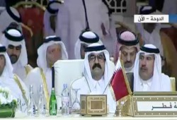 أمير قطر يتعهد بدعم مصر اقتصاديًّا لما قدمته للعرب من تضحيات
