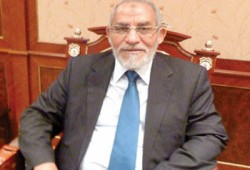 المرشد العام يستقبل السفير البريطاني بالقاهرة