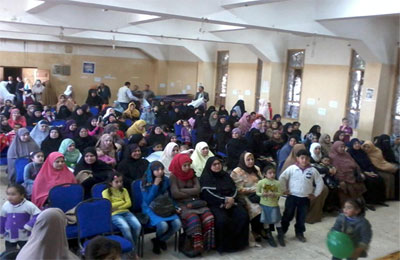 "الحرية والعدالة" يكرم 510 أمهات مثاليات بالمنوفية