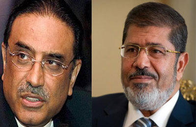 الرئيسان "مرسي" و"زرداري" يشهدان توقيع 5 مذكرات تفاهم بين مصر وباكستان