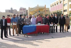 "الحرية والعدالة" يُكرِّم المتفوقين بصنايع كفر الشيخ