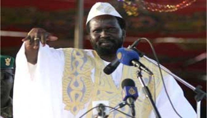 رئيس جنوب السودان يتلقى رسالة من الرئيس مرسي لزيارة مصر