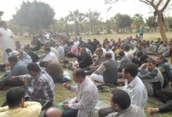 مخيم تربوي لأعضاء الحرية والعدالة بالفيوم على ضفاف بحيرة قارون