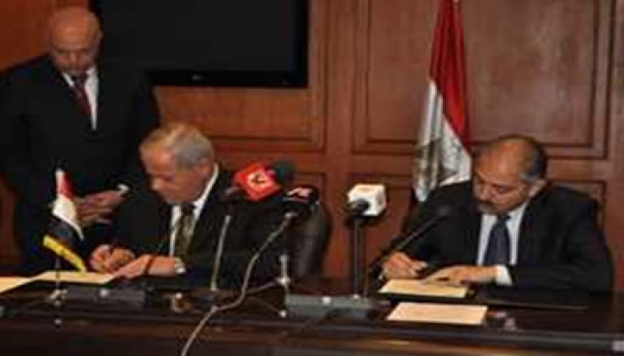 "الرياضة" توقع بروتوكولاً مع الإنتاج الحربي بـ100 مليون جنيه لتطويرمنشآتها