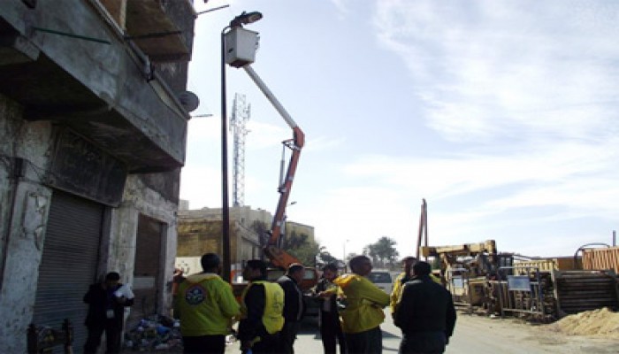 حملة لـ"الحرية والعدالة" بالإسكندرية لإنارة منطقتي غيط العنب وكرموز