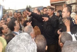 "الحرية والعدالة" بالشرقية يسهم في إنشاء كمين ثابت بالعزيزية