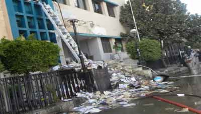 "الحرية والعدالة" بالشرقية يستنكر الاعتداء على ديوان المحافظة