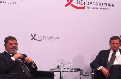 في لقاء بباحثين ألمان.. الرئيس: أؤمن بحوار الشعوب والحضارات