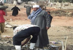 حملات نظافة في قرى الشيخ فضل بالمنيا