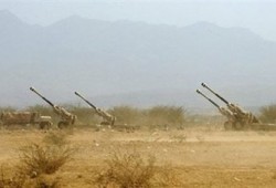 تدريبات عسكرية سعودية عمانية بمنطقة تبوك