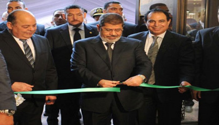 الرئيس مرسي يفتتح معرض القاهرة الدولي للكتاب في دورته الـ44