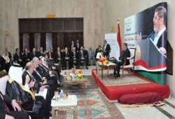 الرئيس مرسي: مصر والسعودية حصن للدفاع عن الأمة