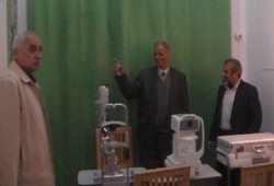 "الحرية والعدالة" يفتتح وحدة عيون بدمياط لدعم المواطن