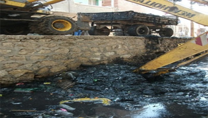 تطهير بحر "أبوكساه" بالفيوم برعاية الحرية والعدالة