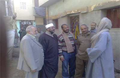 جولات للنائب أحمد عويس في أحياء بني مزار