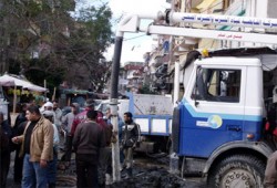 الحرية والعدالة يتدخل لحل مشكلة الصرف الصحي بالدخيلة