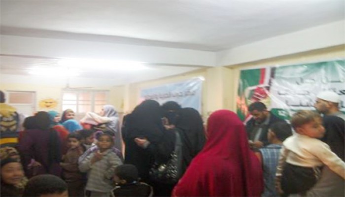 قافله طبية لـ"الحرية والعدالة" بمركز الزرقا بدمياط لدعم محدودي الدخل
