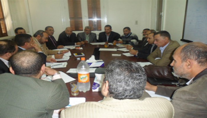 أمين الحرية والعدالة بالشرقية الجديد يبحث مشكلات المحافظة