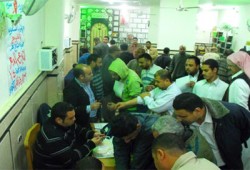 إقبال كبير على 3 قوافل طبية للحرية والعدالة بالإسكندرية