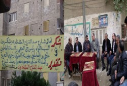 "الحرية والعدالة" يتابع رصف شوارع غرب الإسكندرية