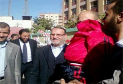 د. عصام العريان وجمال عشري في طوابير الناخبين بالجيزة