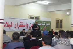 نشاط متواصل لإخوان الفيوم للتعريف بالدستور الجديد