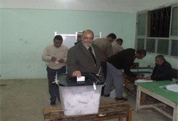 حسين إبراهيم عقب إدلائه بصوته: الشعب نجح في فرض إرادته