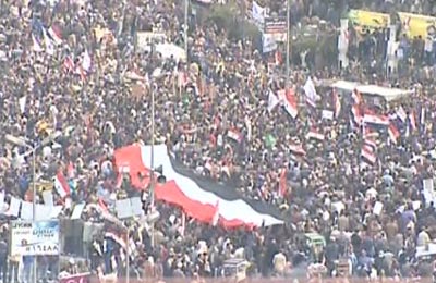 مواطن قبطي يهتف:" لا إله إلا الله.. محمد مرسي حبيب الله"