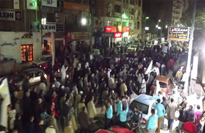 الصعيد يختتم مليونيته بمسيرة تجوب أسيوط دعمًا للدستور