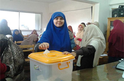 انتخاب أول برلمان "للفتيات" بالفيوم