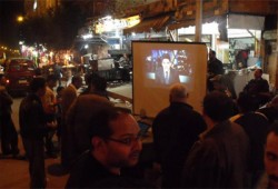 عروض سينمائية بشوارع الإسكندرية للتعريف بالدستور