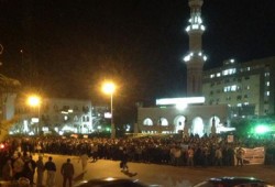 مسيرة حاشدة من رابعة العدوية للانضمام إلى متظاهري "الرحمن الرحيم"