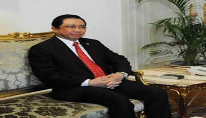 رئيس البرلمان الإندونيسي يشيد بدور مصر في استقرار الأوضاع بالمنطقة