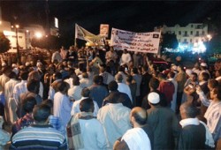 الآلاف في مسيرات بأسوان تأييدًا لقرارات الرئيس والدستور الجديد