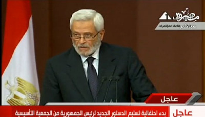 الغرياني يطالب الرئيس بدعوة الشعب للاستفتاء على الدستور الجديد اليوم