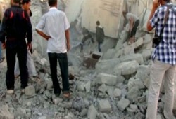 مقتل وإصابة 35 شخصًا من جرَّاء قصف قوات الأسد لحي الحجر الأسود بدمشق