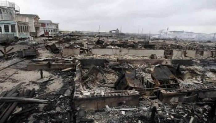 حاكم نيويورك: تكلفة أضرار "ساندي" تزيد عن 71 مليار دولار في 3 ولايات