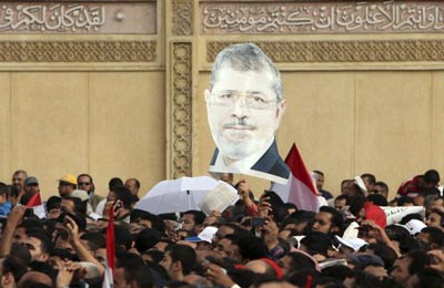 أجواء احتفالية أمام "الاتحادية" بعد خطاب الرئيس