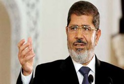 الرئيس مرسي: اليوم بداية القصاص الحقيقي لدماء الشهداء