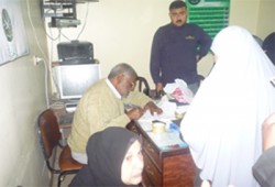 قافلة طبية للحرية والعدالة بالغربية لعلاج هشاشة عظام النساء