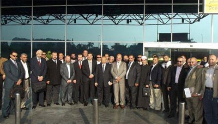 وفد القوى السياسية برئاسة الكتاتني يصل إلى غزة