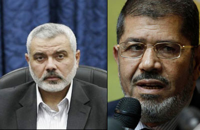 الرئيس مرسي وهنية يبحثان هاتفيًّا جهود وقف العدوان على غزة